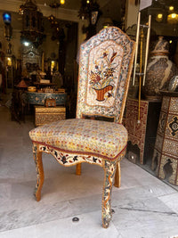Syrian Mother of Pearl Salon Set — Low Table & 2 Chairs