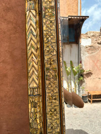 Levantine Mother of Pearl Inlaid Armoire — Signed Ahmed Jamil Sarsar, Dated 1890